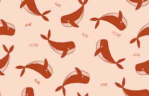 Ashleigh Fish: 6 inch Peachy Whale of a Time - Ashleigh Fish - Custom Pre Order