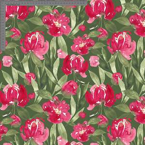 Peony Joy: Pretty Peony Green - Ashleigh Fish - Custom Pre Order