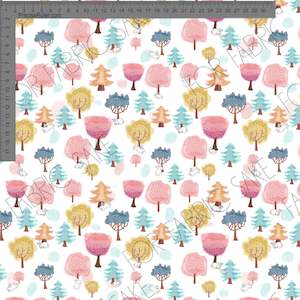 Animals Sarah Mcalpine: Small Bunnies in the forest - Sarah McAlpine Art- Custom Pre Order