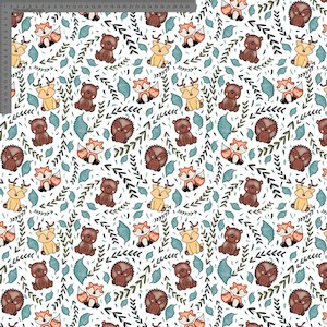 Woodland friends- Sarah McAlpine Art- Custom Pre Order