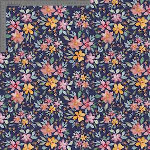 Juno Collection: Secret Garden Blue - Ashleigh Fish - Custom Pre Order