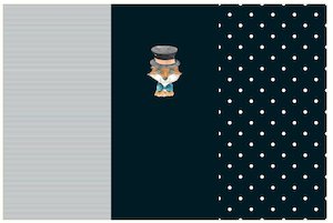 Wilderia Designs: Mr Fox Panel 100x150cm - Custom Pre-order