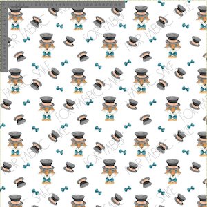 Wilderia Designs: Mr Fox on white - Custom Pre-order