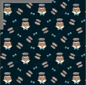 Wilderia Designs: Mr Fox on blue night - Custom Pre-order