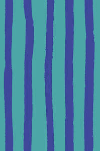 Whale Of A Time Ashleigh Fish Custom Pre Order: 2 inch Teal Strip Whale of a Time - Ashleigh Fish - Custom Pre Order