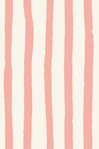 Whale Of A Time Ashleigh Fish Custom Pre Order: 2 inch Pink Stripe Whale of a Time - Ashleigh Fish - Custom Pre Order