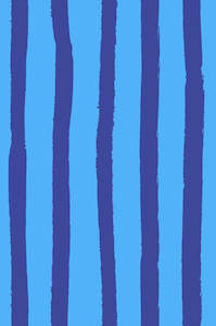 Whale Of A Time Ashleigh Fish Custom Pre Order: 2 inch blue strip lagoon Whale of a Time - Ashleigh Fish - Custom Pre Order