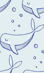 1 inch Whale of a Time - Ashleigh Fish - Custom Pre Order