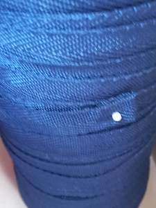 19mm polypropylene Herringbone webbing - Navy