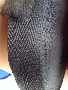 38mm polypropylene Herringbone webbing - Red