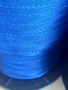 19mm polypropylene Herringbone webbing -Royal
