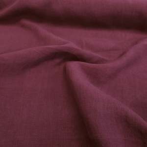 Woven: Magenta- 100% Linen
