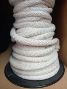 15mm Knitted Cotton Cord - Natural (Raw)