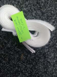 20mm Sew on Velcro- white hook only