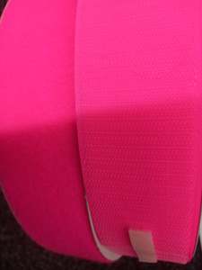 Velcro Hook And Loop: 50mm Sew on Velcro- Hot Pink