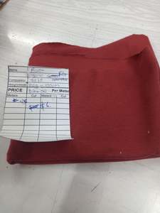 Rib Cuffs: Rust Rib - .25cm remnant