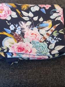 Birds of a Feather Cotton Spandex - 1.33 remnant