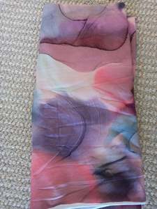 Flowing Ink Cotton Spandex - 1.46 remnant