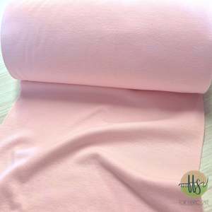 Rib Cuffs: Baby Pink-Rib= 10cm