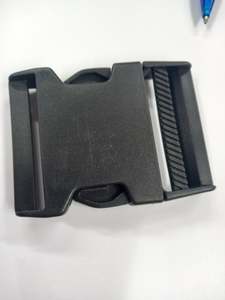 Bag Accessories: 50mm side release plastic clips for bag making