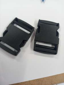38mm side release plastic clips for bag making