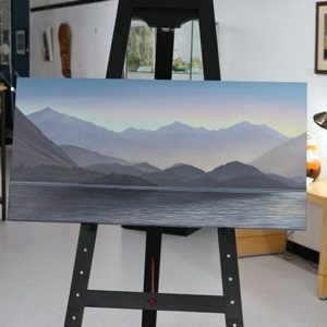 Products: Sheena Lassen - Twilight Lake Wanaka Forfar Road