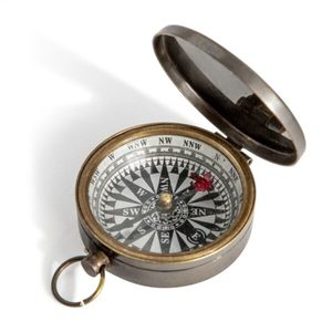 Products: Small Compass, Bronzed Forfar Road