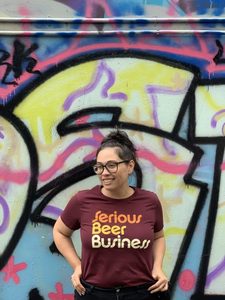 Serious Beer Business Tee - Fork & Brewer Wellington Restaurant