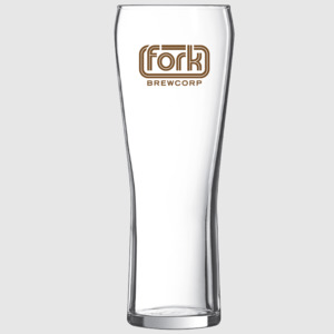 Fork Brewcorp Nucleated Glass - Fork & Brewer Wellington Restaurant