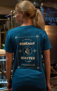 Bohemian Hipster Tee - Fork & Brewer Wellington Restaurant