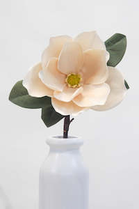 Artificial Plants: Artificial Plant Vintage Magnolia Cream