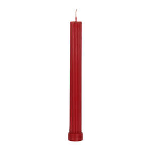 Miscellaneous: Pillar Candle Scarlet Red