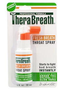 Oral Care: Therabreath Fresh Breath Throat Spray