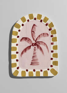 Art Tile - Framed Palm