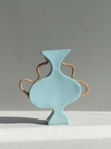 Launching Soon: Femme - Medium Pastel Blue Curvy Vessel