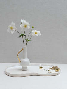 Organic Delicate White Platter