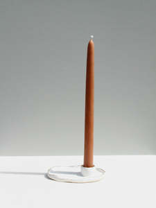 Candles And Candle Holders: Gold Rimmed Candle Holder