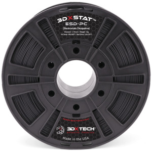 3dxtech Printing Filaments: 3DXSTAT™ ESD-Safe PC 3D Filament ( Non-Conductive)