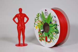 Kiwifil Filaments: KiwiFil Tough PLA Pro 1.75mm Race Car Red 1kg