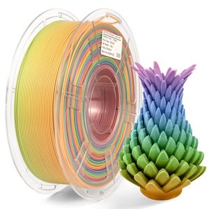 Isanmate: iSANMATE PLA+ MATTE RAINBOW 1.75mm Filament 1kg roll