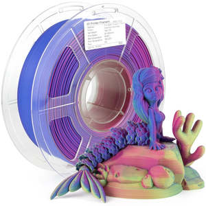 Isanmate: iSANMATE PLA+ [Iris Sapphire] Matte Tri Colour 1.75mm Filament 1kg roll