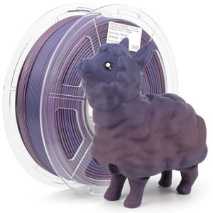 Isanmate Matte Gradient Pla: iSANMATE PLA+ RED & BLUE MATTE GRADIENT 1.75mm Filament 1kg roll