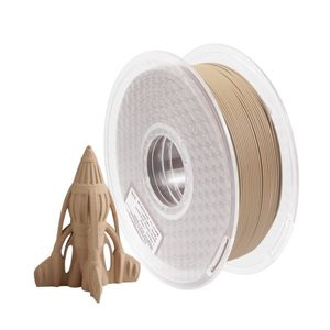 Isanmate Wood Pla: iSANMATE PLA+ WHITE PINE WOOD 1.75mm Filament 1kg roll