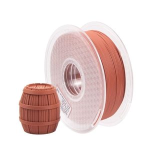 Isanmate Wood Pla: iSANMATE PLA+ RED WOOD 1.75mm Filament 1kg roll