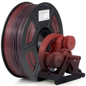 Asa Uv Stable Exterior: iSANMATE Red-Black ASA Gradient filament 1.75mm 1kg roll