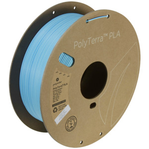 Polyterra%E2%84%A2 Pla Dual: PolyTerra PLA Dual 1kg- Glacier Blue (Ice-Blue)