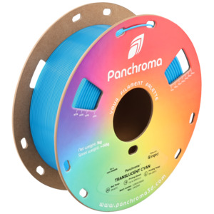 Panchroma%E2%84%A2 Pla Translucent: Panchroma™ Translucent 1kg - Translucent Cyan