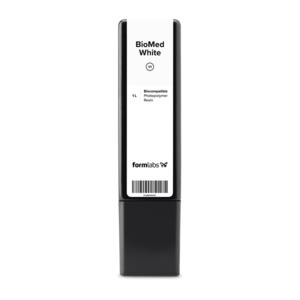 Formlabs Sla: Formlabs BioMed White Resin (Form 4) 1 L