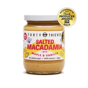 Products: Salted Macadamia Butter - 235g Forty Thieves