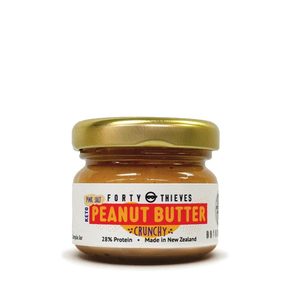 Products: Crunchy Peanut Butter Sample - 30g Forty Thieves